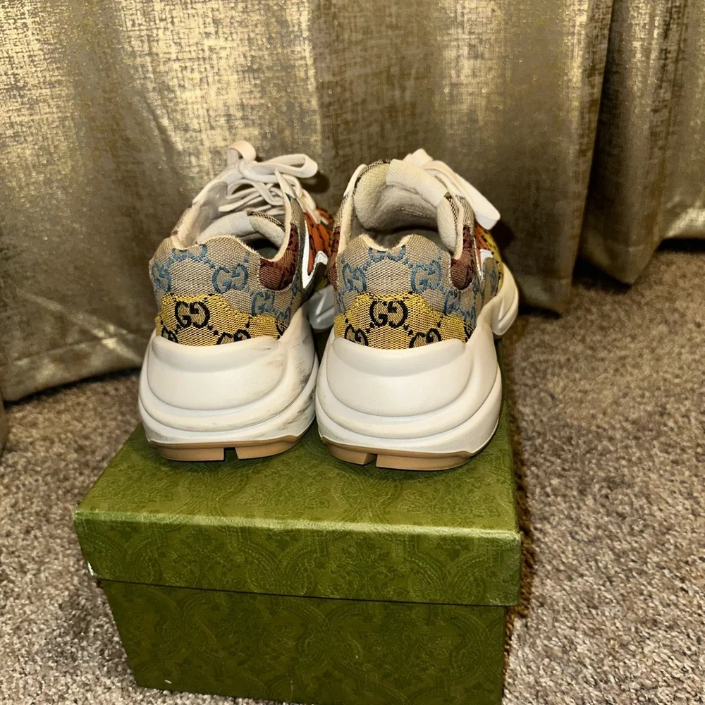 Gucci Womens Rhyton ‘GG Monogram - multi color’ - Picture 6 of 13